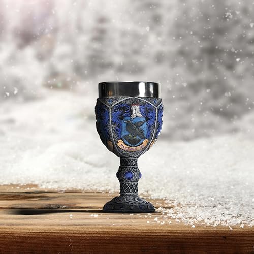 Enesco 6005060 Wizarding World of Harry Potter Ravenclaw Decorative Goblet Figurine, 7.09 Inch, Multicolor