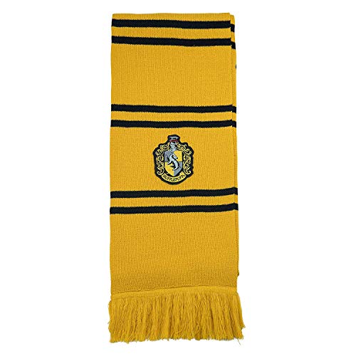 Cinereplicas Harry Potter - Scarf Deluxe Hufflepuff - Official License