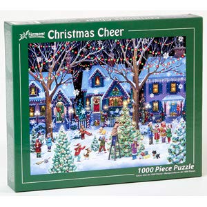 Vermont Christmas Company Christmas Cheer Jigsaw Puzzle 1000 Piece