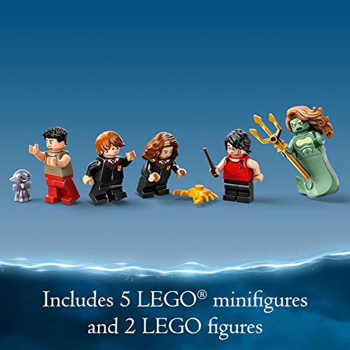 LEGO Harry Potter Triwizard Tournament: The Black Lake Building Toy 76420 - Goblet of Fire Toy Set with Harry, Hermione, and Ron Mini Figures, Magical Collection Set, Great Gift for Kids, Boys & Girls