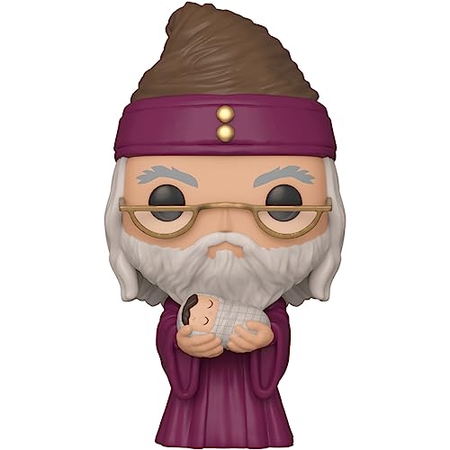 Funko Pop! Harry Potter: Harry Potter - Dumbledore with Baby Harry, Multicolor