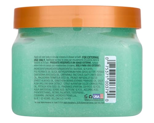 Tree Hut Aurora Nights Shea Sugar Scrub | Exfoliating Body Scrub Removes Dull, Dry Skin for a Soft & Hydrated Glow | Body Care | Vegan, Free of Parabens, Formaldehyde Donors, & Sulfates | 18 fl oz.