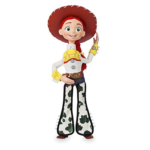 Disney Store Official Jessie Interactive Talking Action Figure from Toy Story, Features Sounds and Phrases from The Movies, Interacts with Other Figures and Toys