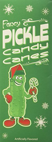 Fancy Pickle flavored Candy Canes, 3.8 OZ