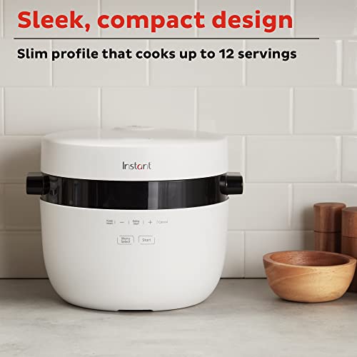 Instant Pot Instant 20-Cup Rice Cooker, Rice and Grain Multi-Cooker with Carb Reducing Technology without Compromising Taste or Texture, From the Makers of Instant Pot, Includes 8 Cooking Presets