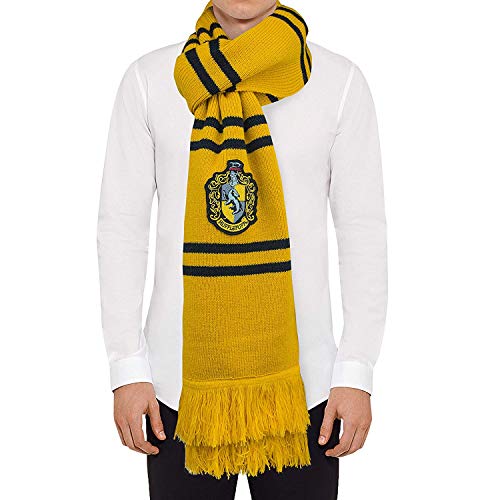 Cinereplicas Harry Potter - Scarf Deluxe Hufflepuff - Official License