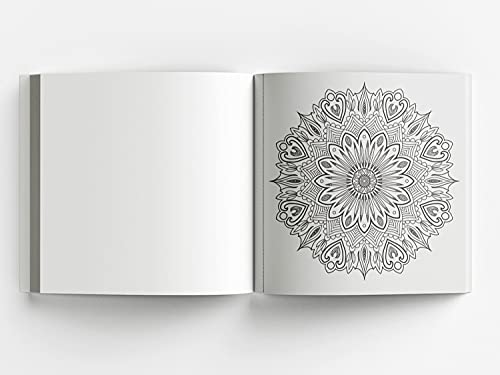 Mandala Art: Colouring books for Adults with tear out sheets