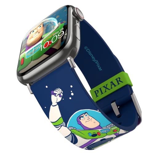 Toy Story – Buzz Lightyear Smartwatch Band - Officially Licensed, Compatible with Every Size & Series of Apple Watch (not included)