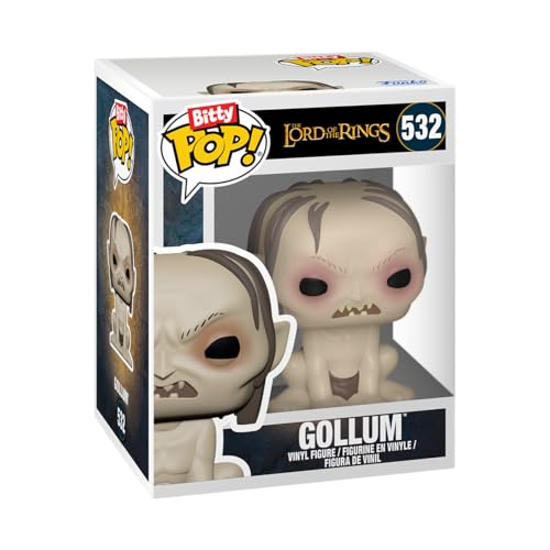 Funko Bitty Pop!: Lord of The Rings Mini Collectible Toys 4-Pack - Frodo Baggins, Gandalf, Gollum, & Mystery Chase Figure (Styles May Vary)