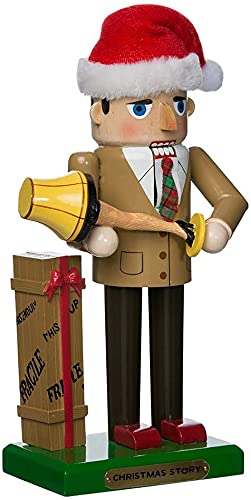 Kurt Adler 11" A Christmas Story Mr. Parker with Leg Lamp Nutcracker