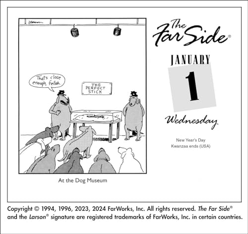 The Far Side® 2025 Off-the-Wall Day-to-Day Calendar