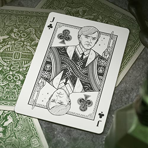 theory11 Harry Potter Playing Cards - Green (Slytherin)