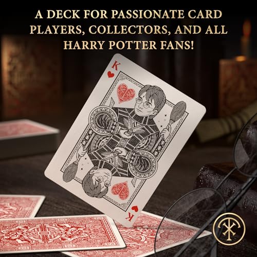 theory11 Harry Potter Playing Cards - Red (Gryffindor)