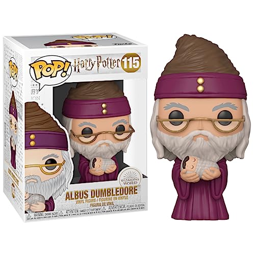 Funko Pop! Harry Potter: Harry Potter - Dumbledore with Baby Harry, Multicolor