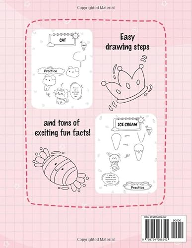 How To Draw 101 Cute Stuff For Kids: Simple and Easy Step-by-Step Guide Book to Draw Everything like Animals, Gift, Avocado and more with Cute Style