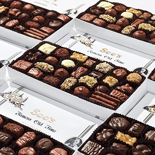 See's Candies Chocolate & Variety (1 Pound (Pack of 1), White Wrap)