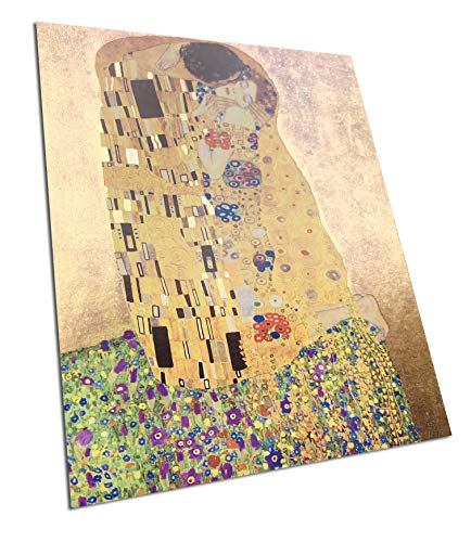 Klimt, The KISS, Foil Jigsaw Puzzle 1000 Pieces