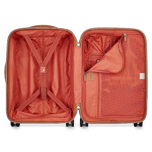 DELSEY Paris Chatelet Air 2.0 Hardside Luggage with Spinner Wheels, Angora, 2 Piece Set 20/Backpack