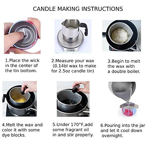 SUPERSUN Candles Making Kit for Adult - Christmas DIY Gift for Kid and Beginner, Includes Beeswax, Essential Oils, Dyes, and More DIY Candle Making Supplies