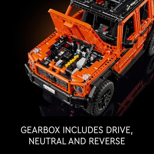 LEGO Technic Mercedes-Benz G 500 Professional Line Car Building Set, G-Wagon Model Car Gift for Adults, 4X4 and Off-Road Vehicle, Mercedes-Benz Collectibles and Merchandise, 42177