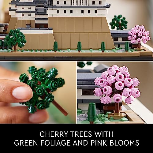 LEGO Architecture Landmarks Collection: Himeji Castle 21060 Building Set, Build & Display this Collectible Model for Adults, Fun Gift for Lovers of Japan, Famous Japanese Buildings, History and Travel