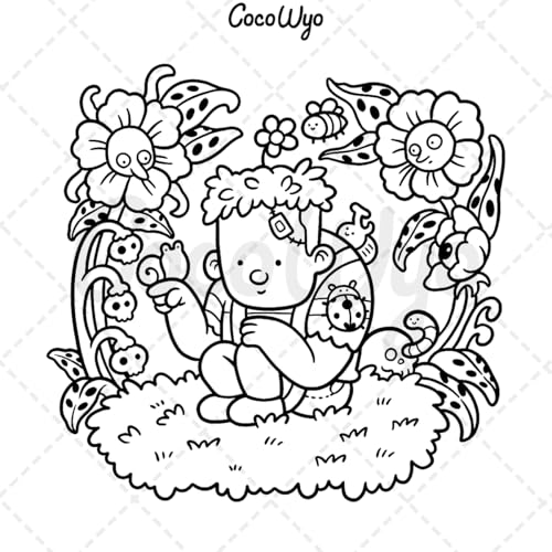 Spooky Cutie: Coloring Book for Adults and Teens Featuring Adorable Creepy Creatures in Cozy Hygge Moments for Relaxation (Cozy Spaces Coloring)