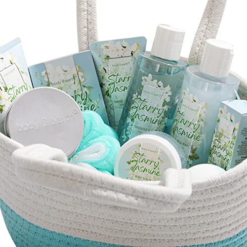 Spa Gifts for Women - Spa Gift Sets for Women, Body & Earth Shower Gift Set with Bubble Bath, Shower Gel, Lotion Set, Valentines Day Gifts for Women, Mothers Day Gifts for Mom