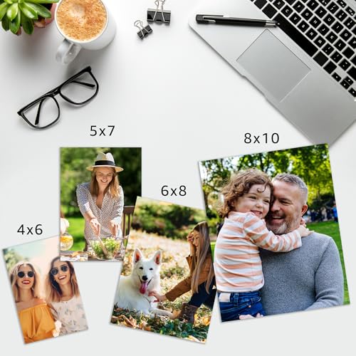 Custom Photo Prints Personalized Photo Gifts Standard Size Glossy - Set of 6,12,20pcs - UNFRAMED-Gift Wrapping Available (4 * 6 inches, 6, Pcs of Set)-Same day Pick up