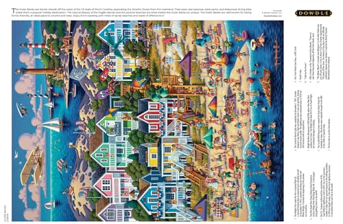 Buffalo Games - Dowdle - Outer Banks - 1000 Piece Jigsaw Puzzle for Adults Challenging Puzzle Perfect for Game Nights - Finished Puzzle Size is 26.75 x 19.75