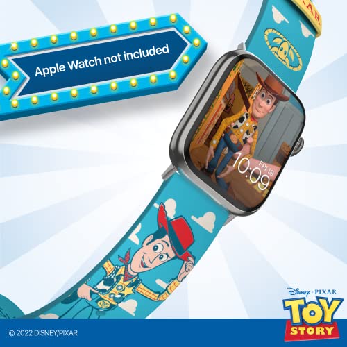 Toy Story – Woody Smartwatch Band - Officially Licensed, Compatible with Every Size & Series of Apple Watch (not included)