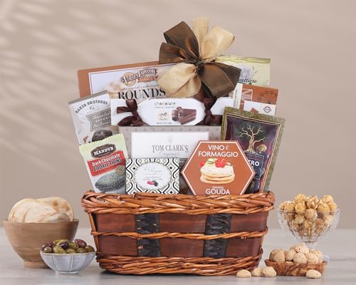 The Bon Appetit Gourmet Gift Basket by Wine Country Gift Baskets Gift for Families College Students Appreciation Thank You Congratulations Get Well Soon Care Package