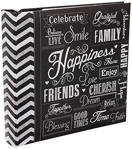 Pioneer Photo Albums EV-246CHLK Happiness Photo Album 4 x 6 Inch