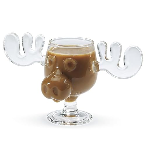 ICUP National Lampoon's Christmas Vacation Griswold Moose Mug, 8 oz, Clear