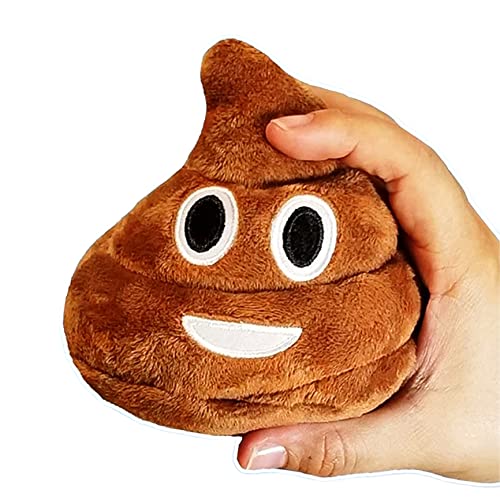 Poop Farting Plush Toy - Makes 7 Funny Fart Sounds – Squeeze Fart Buddy to Hear Him Fart - Easter Basket Stuffer - Fun Dog Toy - Fart Toy for Boys & Girls - Gag Gifts for Kids - a Super Cute 4 x 4.5