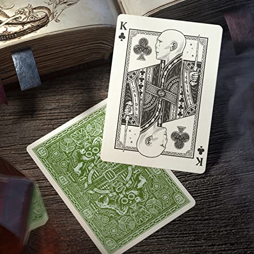 theory11 Harry Potter Playing Cards - Green (Slytherin)