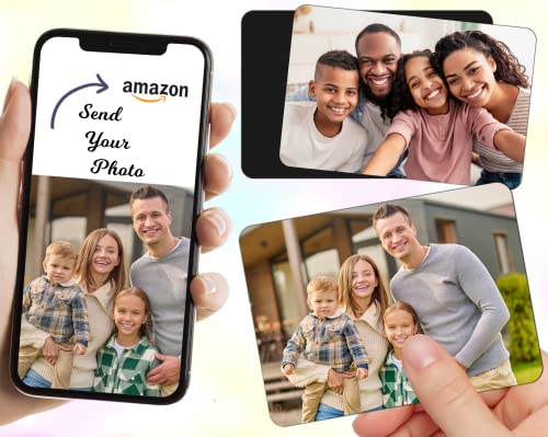 Your Square Custom Magnet | Square Magnetic Photo for Home School Office Kitchen Fridge Special Decoration | Save Your Best Personalized Picture Magnets | INKL Free Photo Upscaler