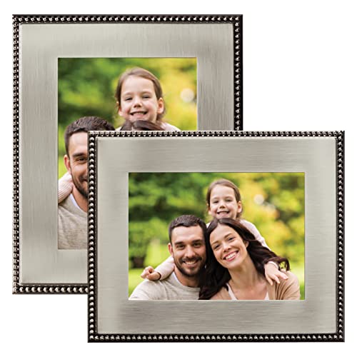 PersonalizationStreet - Customize Your Own - Personalized Photo Frame. Available in 5 Finishes. Personalized, Custom Engraved Picture Frame for Your Special Photograph