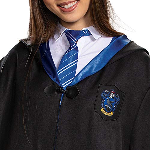 Disguise unisex adult Ravenclaw Costume Outerwear, Black & Blue, Medium 38-40 US, 107999T