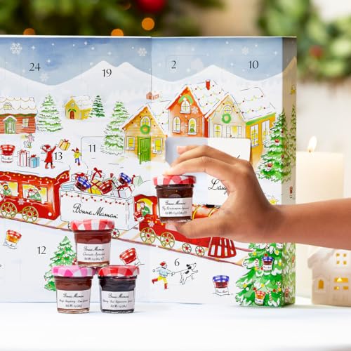 Bonne Maman 2024 Limited Edition Advent Calendar, 24 Mini Spreads