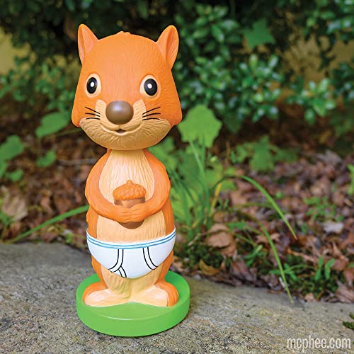 Mcphee Accoutrements Squirrel in Underpants Dashboard Nodder Bobble Head Figure!