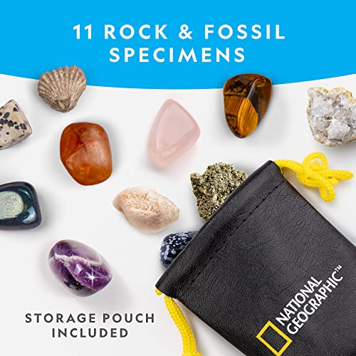 NATIONAL GEOGRAPHIC Science Kit & Rock Collection Advent Calendar 2024 – Jumbo Advent Calendar with 24 Days of Science Experiments, Gemstones & More for Kids, STEM Projects for Kids Ages 8-12