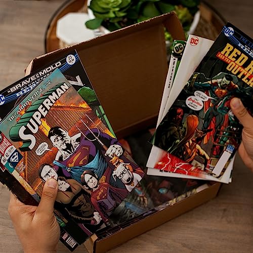 The Comic Garage Super Box - Start a Collection or Expand on an Existing One - 10 Collectible Comic Book Subscription Box