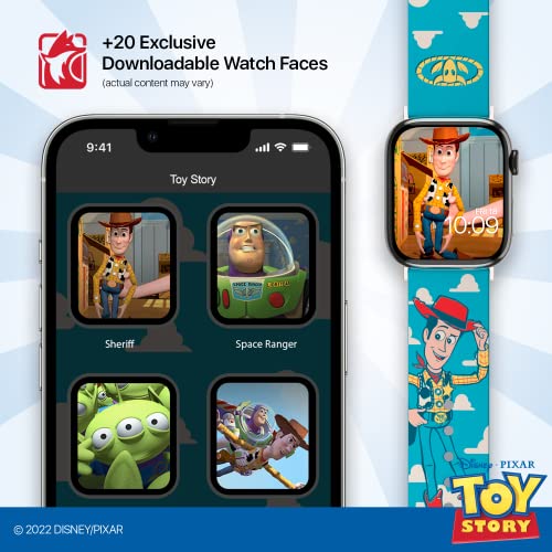 Toy Story – Woody Smartwatch Band - Officially Licensed, Compatible with Every Size & Series of Apple Watch (not included)