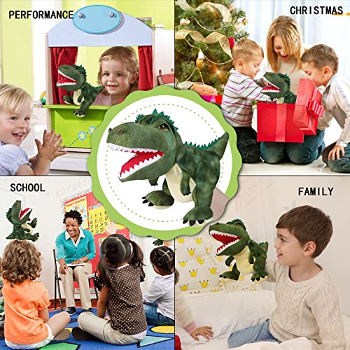 Puppets Hand Puppets Puppets for Kids, Dinosaur Hand Puppets Dinosaur Toys Plush Puppet Stuffed Hand Puppet Dinosaur Toy,Puppet Story Toys Dinosaur Puppets Dinosaur Toys for Kids 3 5 7 8 12