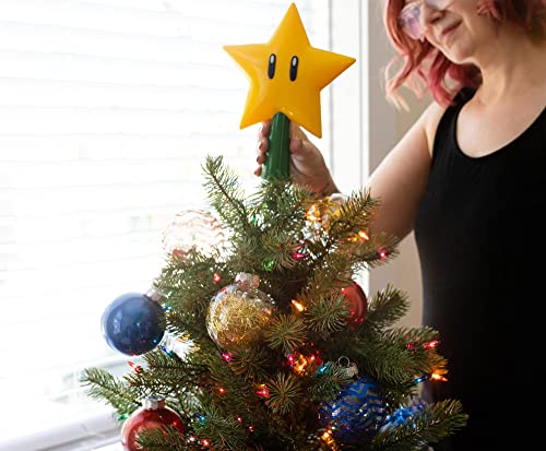 Tree Topper Mario Super Star Gen 2 Plug in Light Up Christmas