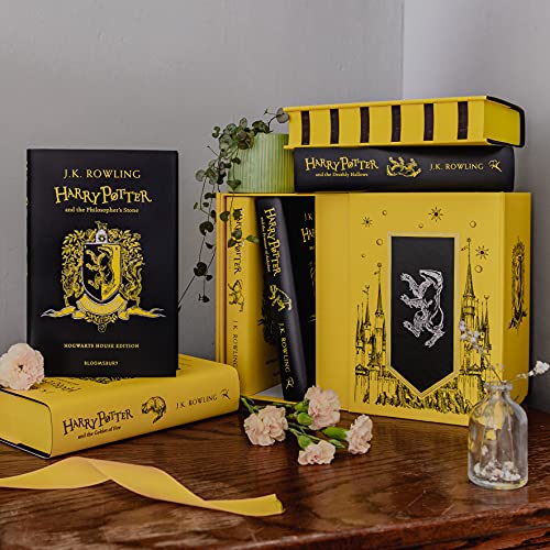 Harry Potter Hufflepuff House Editions Hardback Box Set