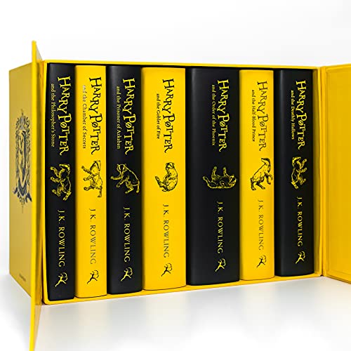 Harry Potter Hufflepuff House Editions Hardback Box Set