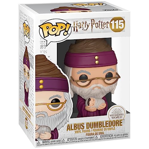 Funko Pop! Harry Potter: Harry Potter - Dumbledore with Baby Harry, Multicolor