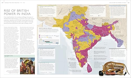 History of the World Map by Map (DK History Map by Map)