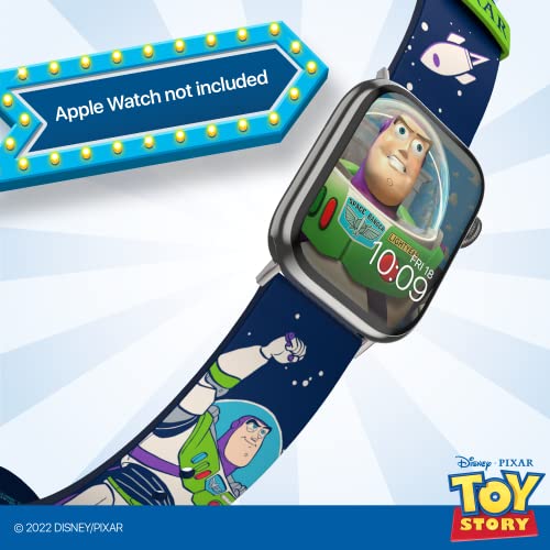 Toy Story – Buzz Lightyear Smartwatch Band - Officially Licensed, Compatible with Every Size & Series of Apple Watch (not included)